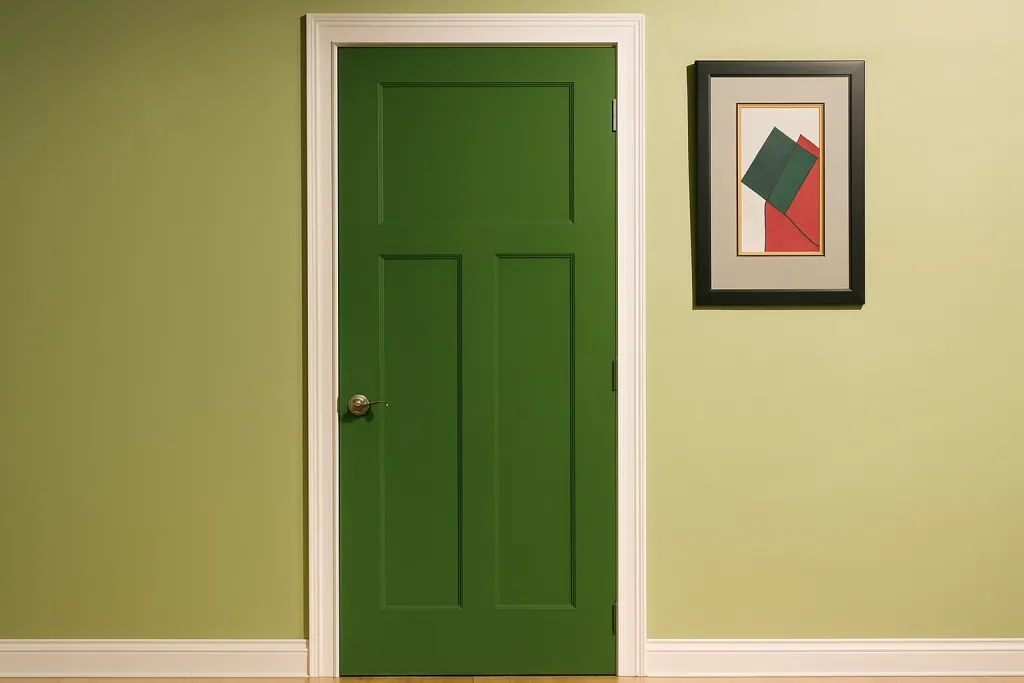 Зелёная дверь в интерьере (1).png