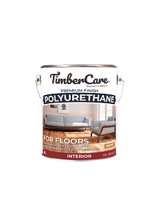 Лак полиуретановый износостойки для пола TimberCare Polyurethane ультраматовый 4 л