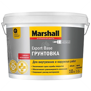Грунт универсальный акриловый Marshall Export base 10 л.