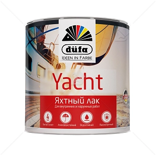 Dufa Лак YACHT яхтный полуматовый 2л