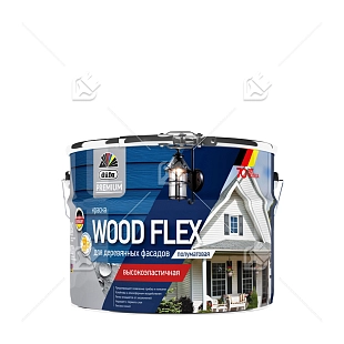 Краска фасадная Dufa Premium Wood Flex база 1 полуматовая 9 л.