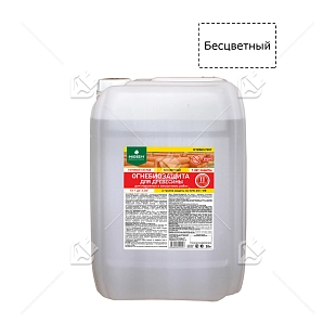 Состав огнезащитный для древесины Prosept Огнебио Prof-2 бесцветный 20 л. пожарный сертификат ГОСТ